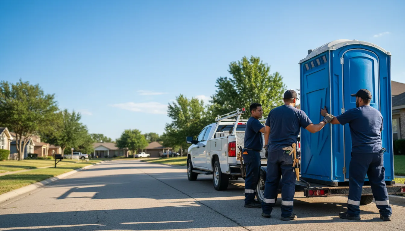 Portable Toilet Rental in Monroe Center, IL near me